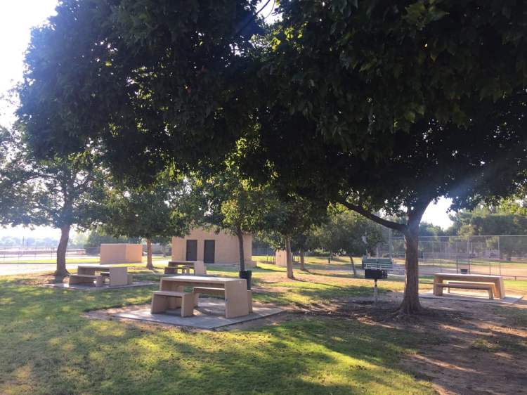 Tables at Logan Park. (source: Yelp)
